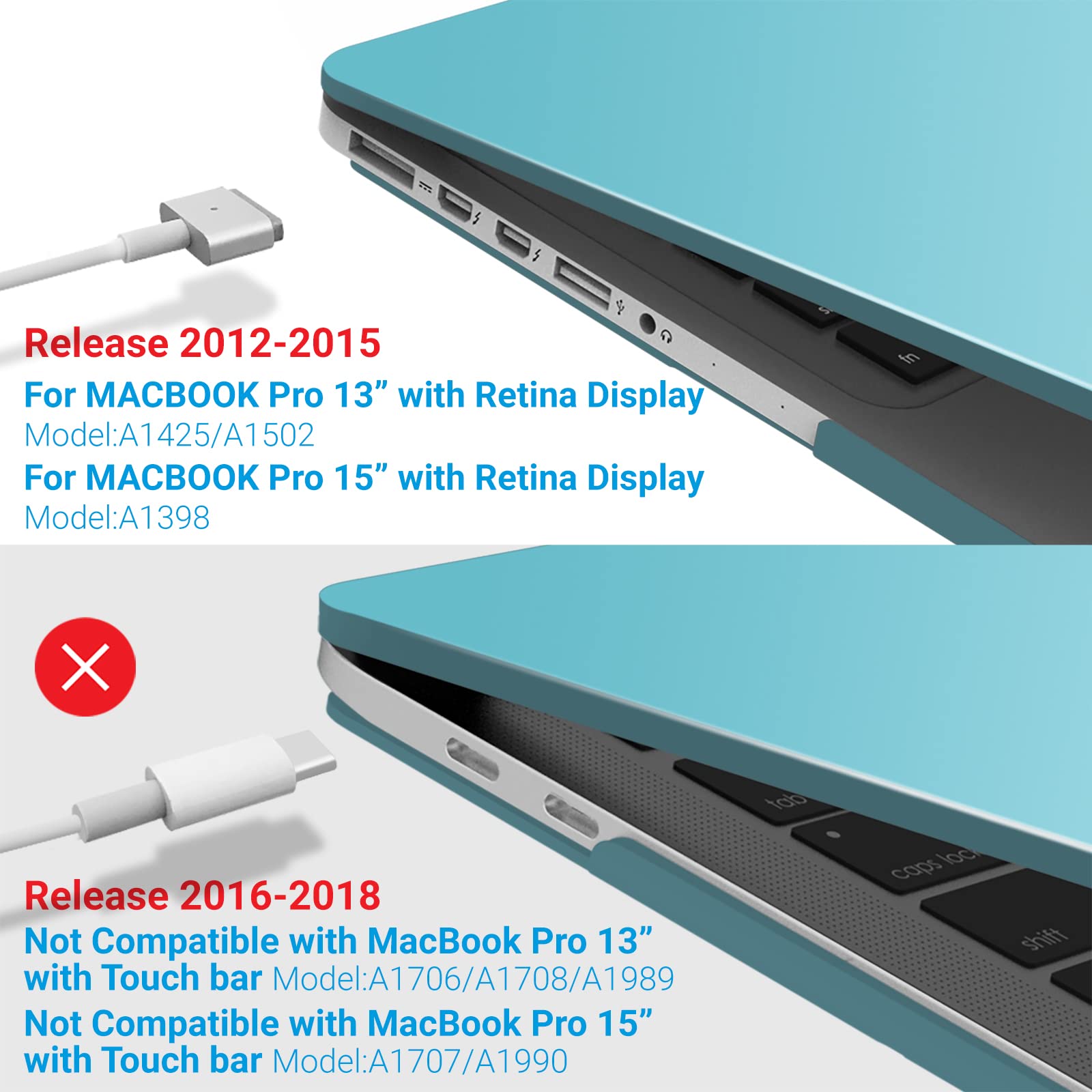 Amazon.com: IBENZER Compatible with MacBook Pro 13 Inch Case
